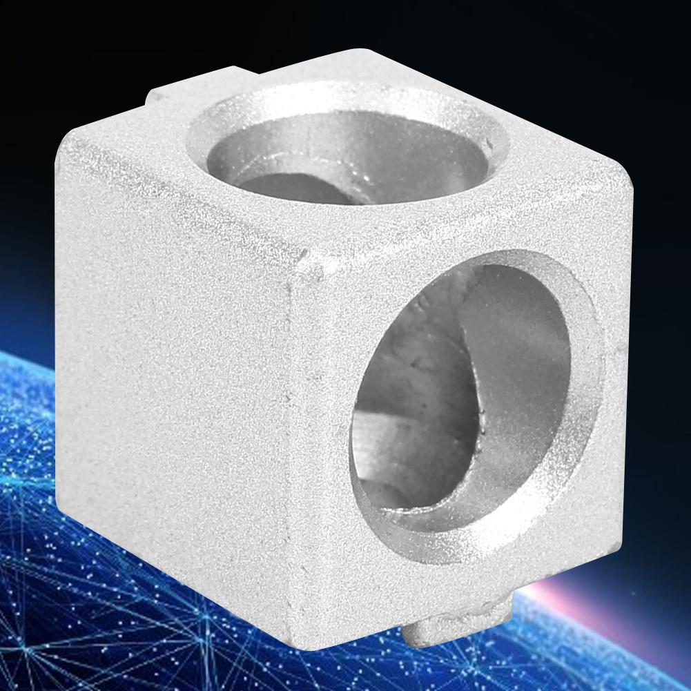 4st Aluminiumprofiler Rätvinkelhörnanslutning Fästelement för 2020 Europeisk Standard 2-vägs