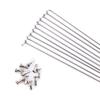 10Pcs 14G Bicycle Spokes With Nipples Stainless Steel Mountain Road Bike High Strength Bicycle Spokes 240mm-305mm