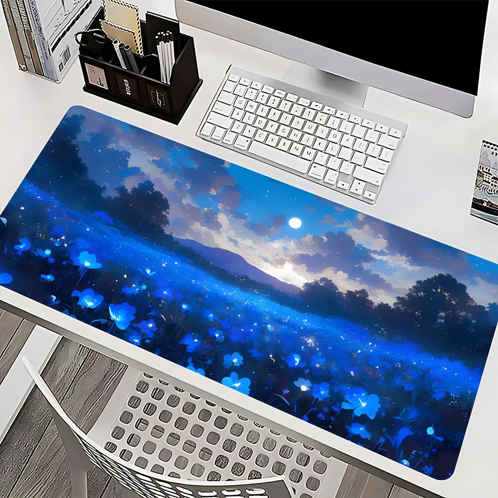 

Starry Sky Moon Mousepad Mause Pad Mouses Rug Office Accessories Desk Mat Mousepad Keyboard Gaming Pc Mats Xxl Large Carpet LE600x300x2mm