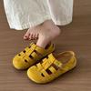 Spring and summer new bag head women's shoes breathable sandals soft sole retro versatile hole shoes women