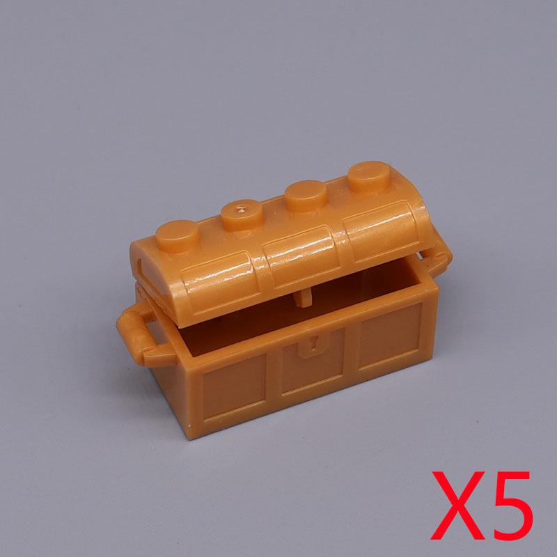 MOC City Scene Building Blocks Food Accessories Vegetable Fruit Shopping Cart Wine Bottle Toy