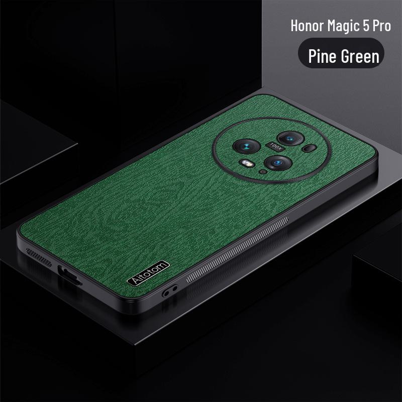 Full Package Bark Pattern Protective Cover for Honor Magic5pro, Magic4, and Magic3 Soft Shell Mobile Cases