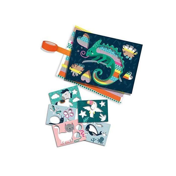 SES Creative- Art avec Rubans Adhésifs-Animaux, 14623