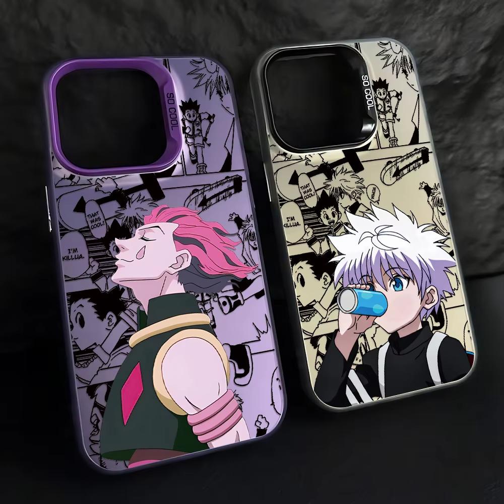 Anime Killua Hunter X Hunter Phone Case For iPhone 17 Air 16 e 15 14 13 12 11 Pro Max Plus Mini SE 2020 2022 Matte Back Cover