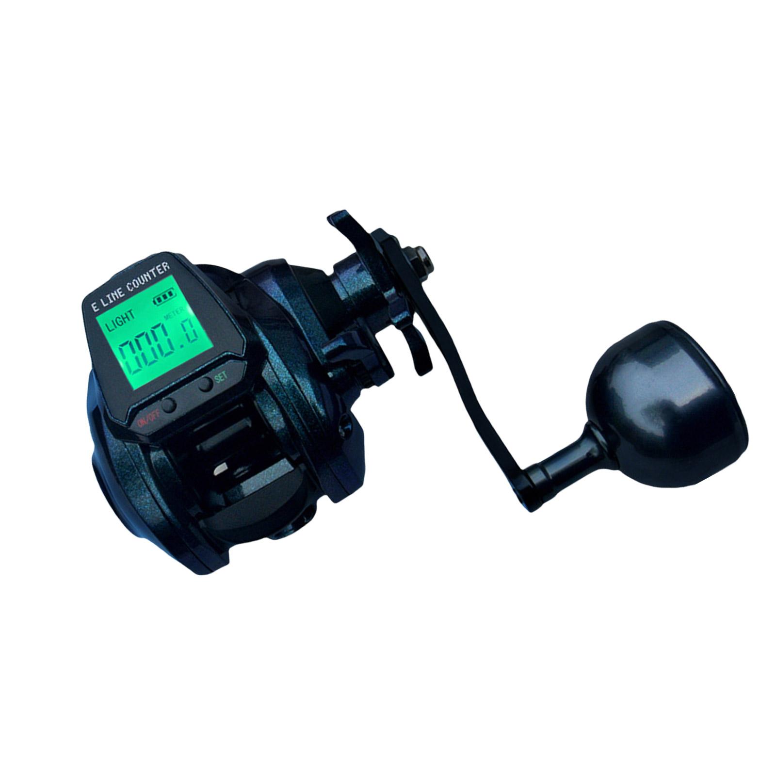 

Electronic LED Screen Fishing 7.2:1 High Speed Powerful Fishing Reel Corrosions Resist Saltwater Freshwater Fishing Reel right