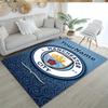 Manchester City Personalized Name Carpet Suitable for Decorate room Playrooms Kitchen Study room Anti-slip Rug Decorate Offices