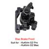 Frână pe disc originală față spate pentru scuter electric KuKirin G2 Pro/G2 Max Etrier de frână pe disc Piese oficiale KuKirin