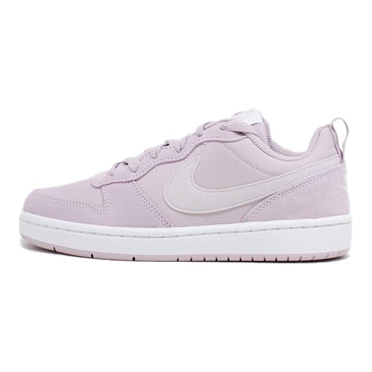 (GS) Nike Court Borough Low 2 White Pink Kids CD6144-500 EU 39