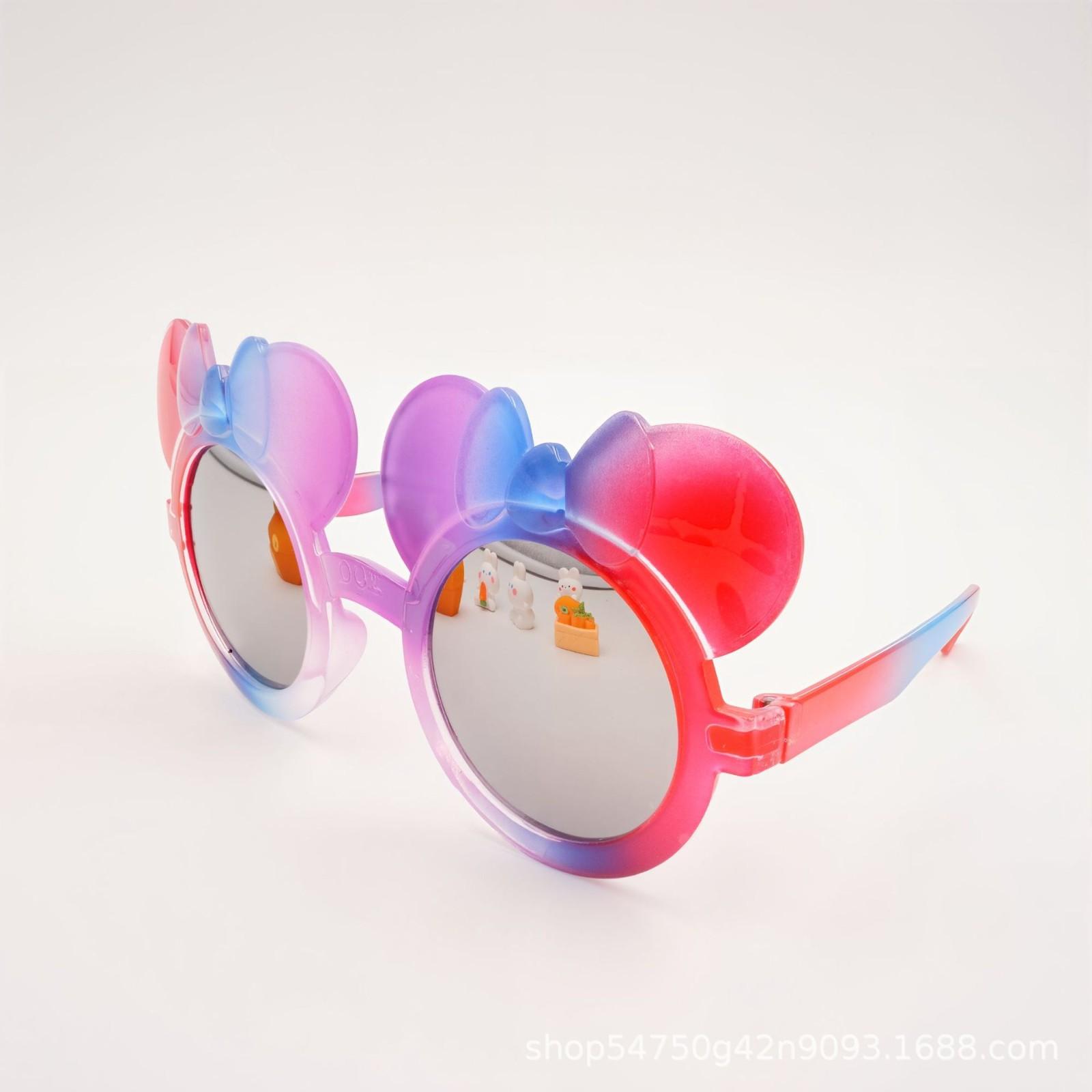 

Дитячі сонцезахисні окуляри Милі сонцезахисні окуляри One Size червоний