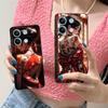 Fashion Tattoo Girl Mobile Phone Case for Xiaomi Redmi 15 14 13 12 A5 3 2 1 C Plus 4G 5G Colorful Printing Cover Pretty Luxury