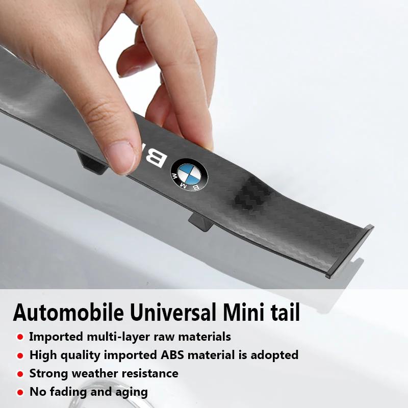 Car Rear Spoiler Mini Spoiler Wing Small Tail Emblem Sticker Decoration For BMW E34 E46 E39 E38 E90 E60 E36 F30 F30 F10 E92 E38
