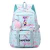 Anime K-Pop Demon Hunters Printed Backpack Large Capacity Bookbag Student Boy Girl Schoolbag Outdoor Large Capacity Waterproof Sport Laptop Travel Bag
