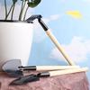 Garden Potted Plant Hand Tool Kits Plant Gardening Shovel Spade Rake Trowel Wood Handle Metal Head
