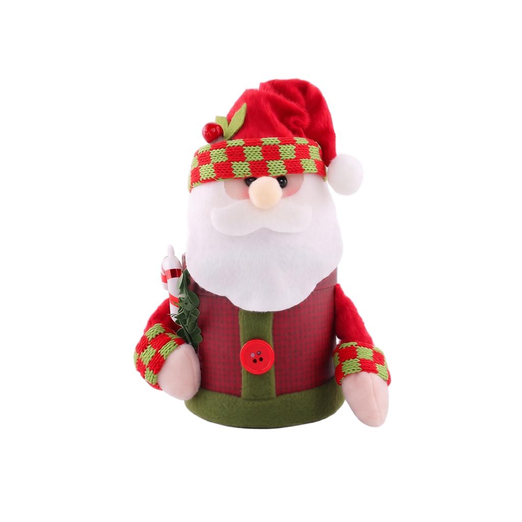 Christmas Eve -Shaped Gift Bag and Candy Box for Kids Holiday Tabletop Decoration