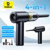 Car Vacuum Cleaner Air Blower Pumping Inflate Powerful Portable Car Cleaning Appliance T-shape Cordless Vehicle Cleaner