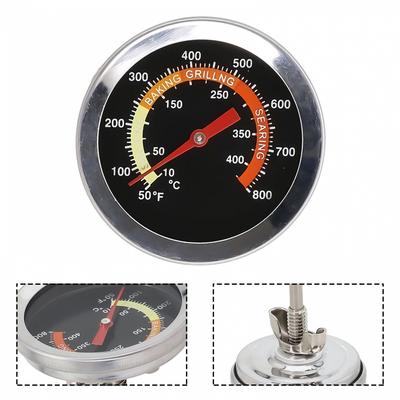 Montage Thermomètre BBQ Acier Inoxydable Haute Qualité