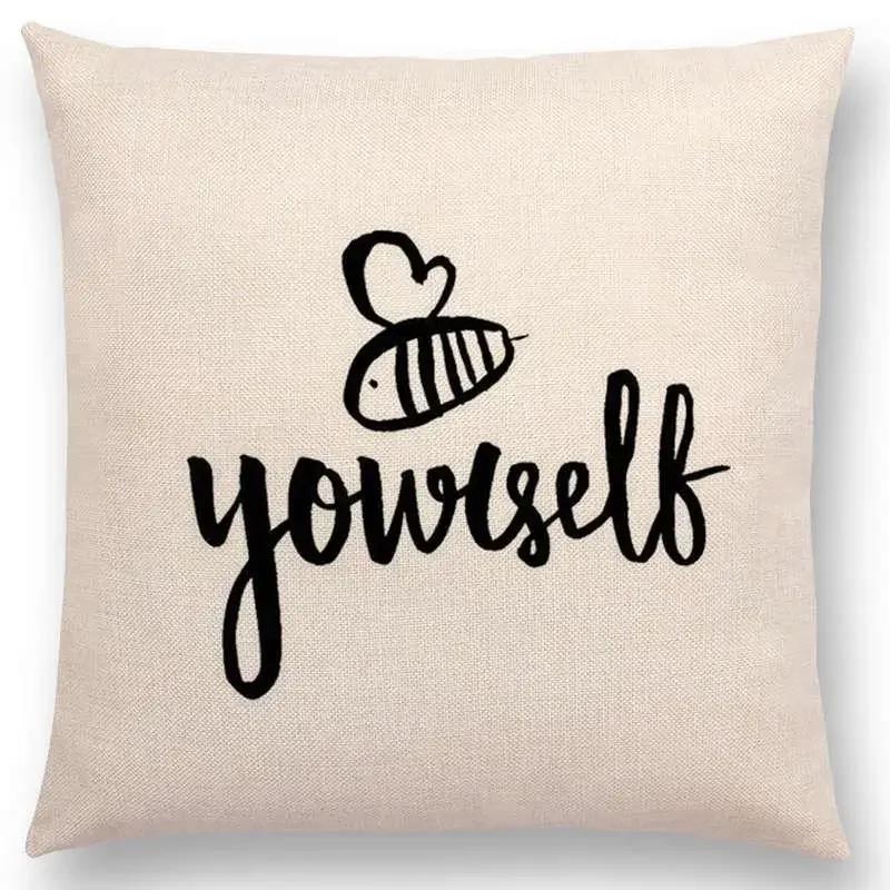 

Принт Наволочка для декоративной подушки Домашний декор для дивана / Наволочка для подушки Дизайнерская наволочка Housse De Coussin 30x30cm бежевый