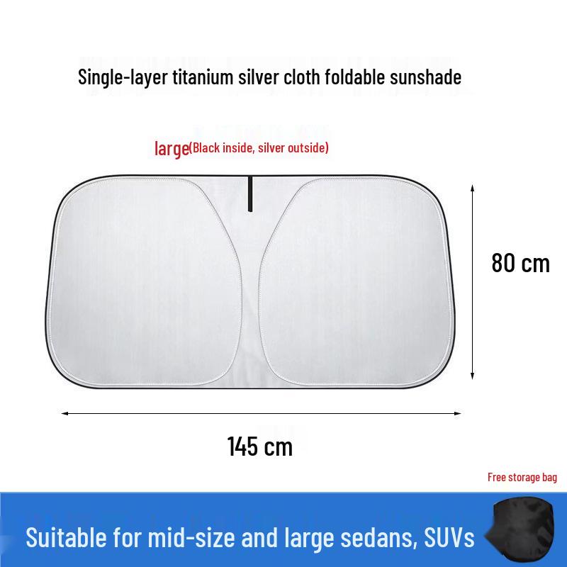 Universal Car Sunshade: Thickened Windshield & Window Heat Insulation Cover