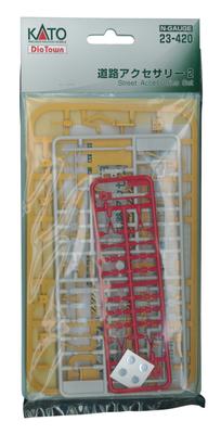 KATO N Spur Straßenzubehör-Set 2 Modelleisenbahnzubehör 23-420