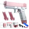 Pistola ad Acqua Elettrica Giocattolo Ricaricabile Blaster ad Acqua a Lunga Gittata Per Battaglie in Spiaggia, Piscina, Giardino Adulti Bambini Giocattolo Estivo Compleanno