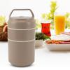 Stainless Steel Insulated Food Jar Double Layer 620ml Capacity   Proof Lid Insulated Food Container Wide Mouth