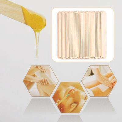 500 Pcs Waxing Sticks Assorted Sizes Wax Applicator Sticks Wood Popsicle Sticks Waxing Tools for Body Legs Face Home Beauty Salon