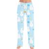 Pantaloni Casual da Uomo a Gamba Dritta con Stampa per la Moda di Pasqua