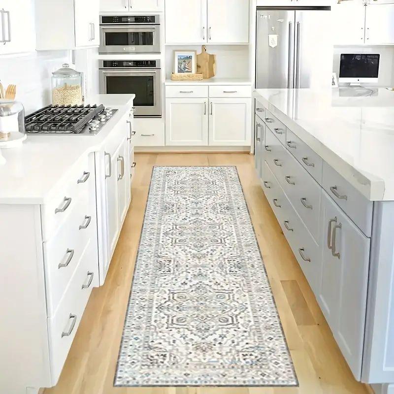 Boho koberec do chodby s křišťálovým sametem a dlouhým kobercem do obývacího pokoje, ložnice, zimní zahrady, podložka do dřevěné podlahy, bytové dekorace