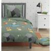 Roupillon Origatoon Duvet Cover Set - 2 Pcs - 140 X 200 - 100% Cotton - Khaki