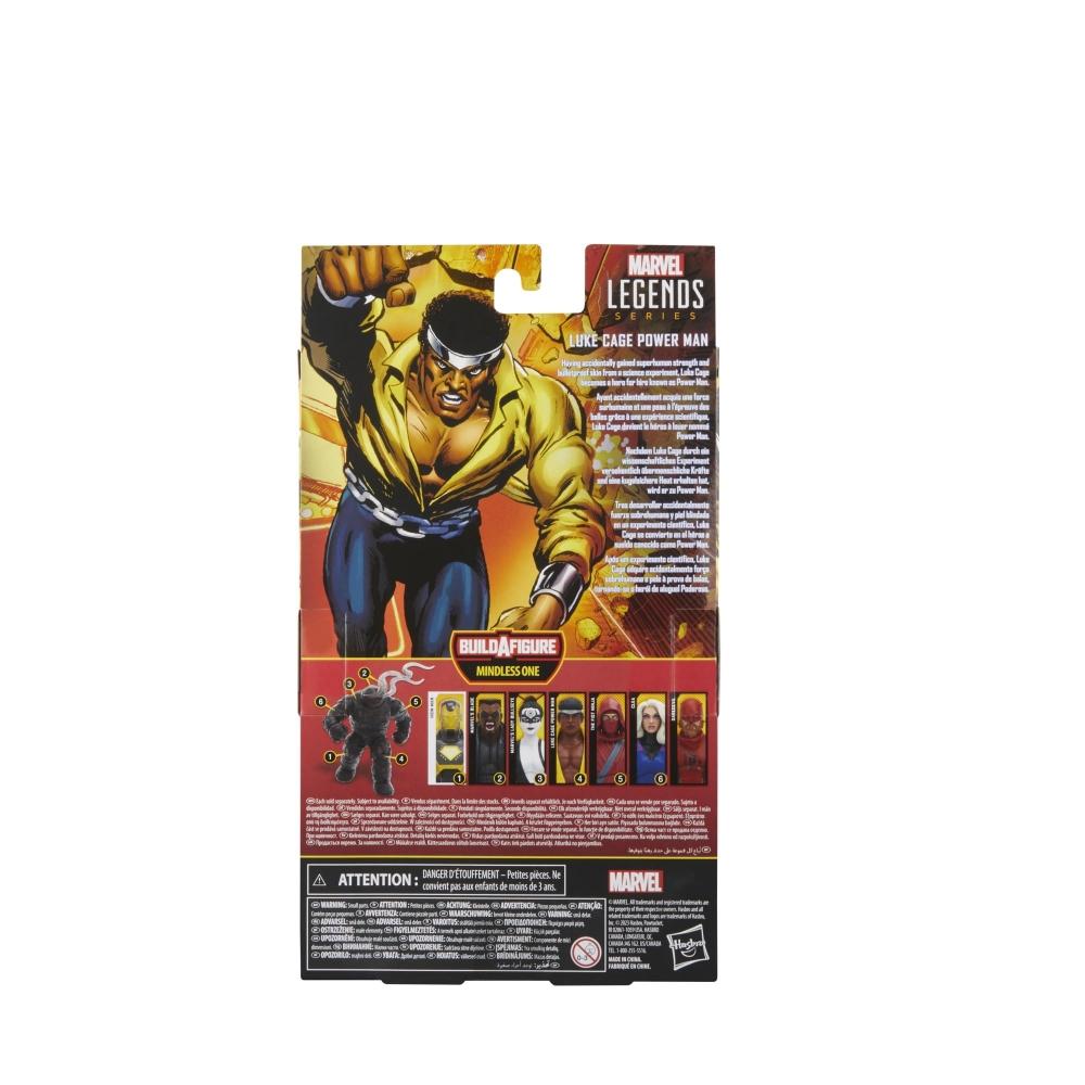 Hasbro MARVEL Marvel Legends-serien Luke Cage Power Man, Marvel Knights Comics 6 tommer (15 cm) Størrelse Action Figure, Marvel Legends Action Figur F6623 G