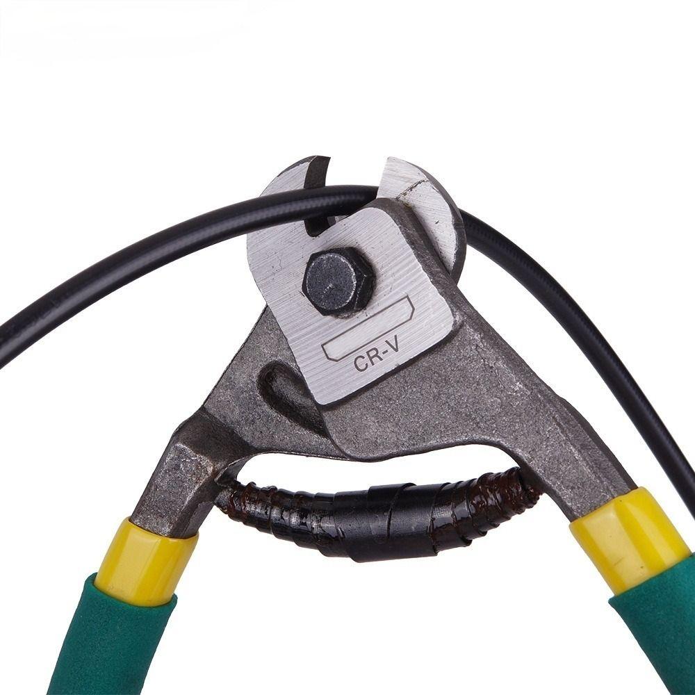 Labor-saving Shift Cable Cutter Non-slip Handle Bike Spoke Cutting Pipe Pliers Repair Tools
