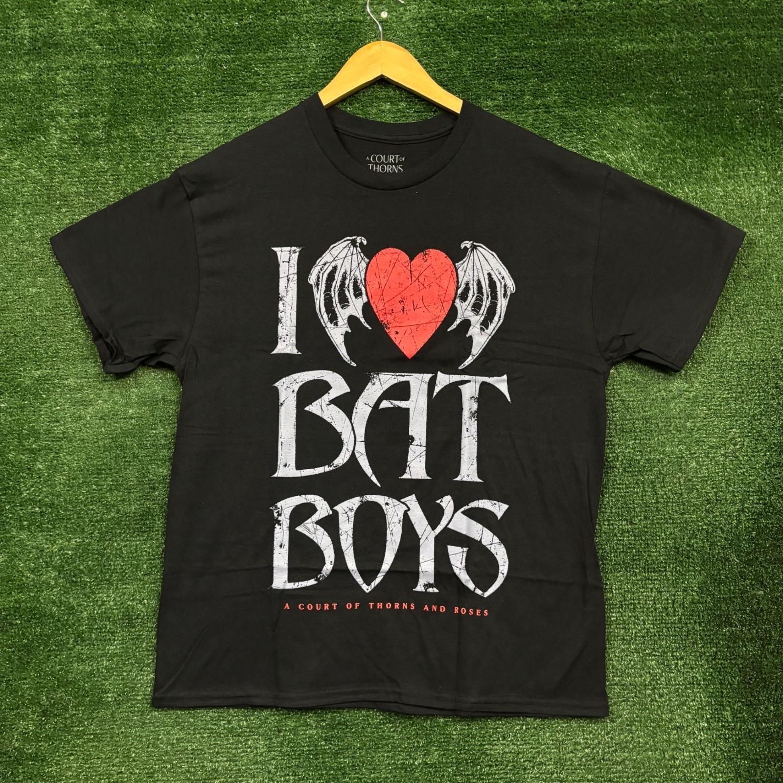 A Court Of Thorns and Roses I Love Bat Boys T-Shirt Size Large M