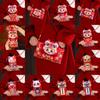Neujahrs-Glücksumschlag mit Cartoon-Pferd-Design für Kinder und Frühlingsfest-Geschenke