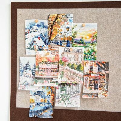 Große Größe Klebeband Reise Natur Schönheit Straßenlandschaft Klebeband Scrapbook DIY Handkonto Handyhülle Notizbuch Dekoration