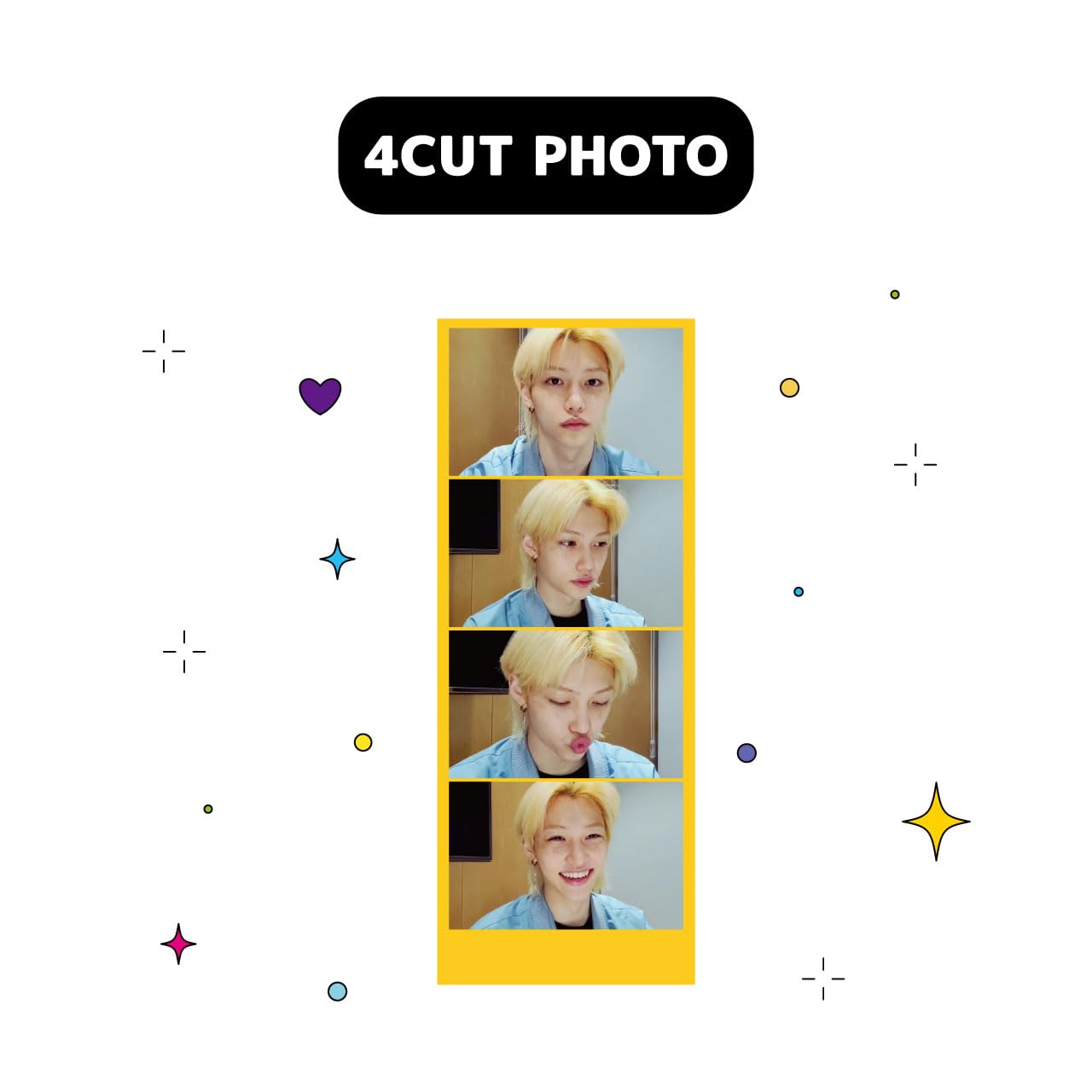 

4 cut photo STRAYKIDS FEILX (felix 03)