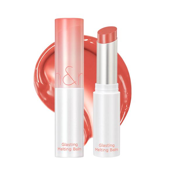 rom&nd Glasting Melting Balm 8g – Vegan Dewy Lip Balm [Color Options Available]