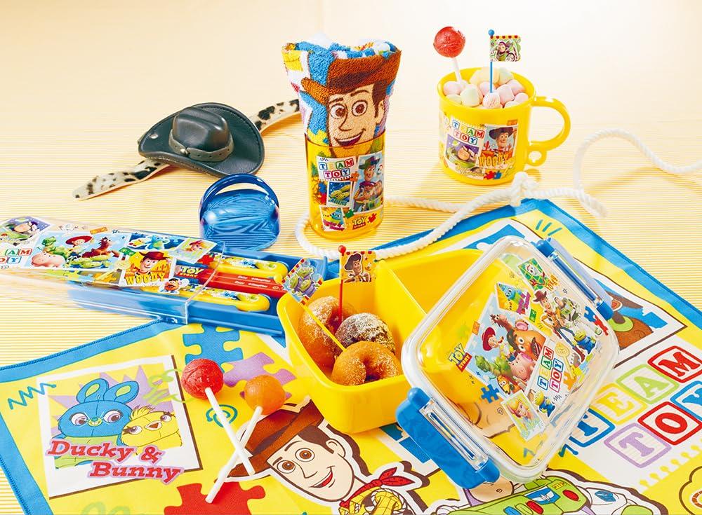 Skater Lunch Single Toy Story Made in Children's Box, Layer, 450ml, Dome-Shaped, Design, 24cm, Antibacterial, Japan, RBF3ANAG-A