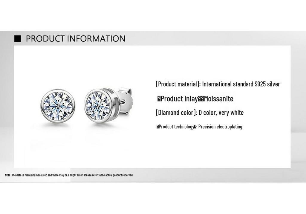 925 Sterling Silver Moissanite Pendant Necklace, Women's Versatile Fashion, Ideal for Valentine's Day or Birthday Gift