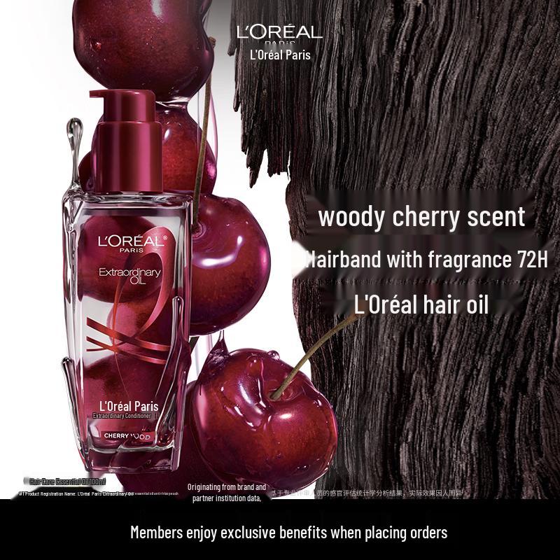L Oréal Extraordinary Oil Anti-Frizz Cherry Hair Serum