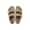 Birkenstock Arizona Soft Bed Taupe Unisex Sneakers Tan 0051461