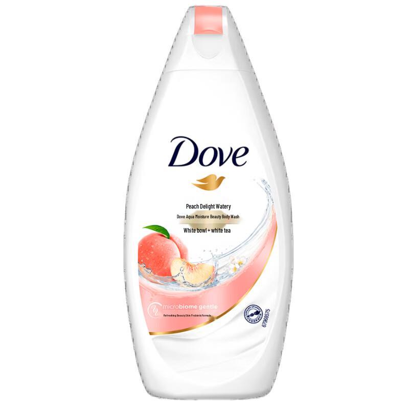 Dove Elastic Hydrating Body Wash - White Peach Scent