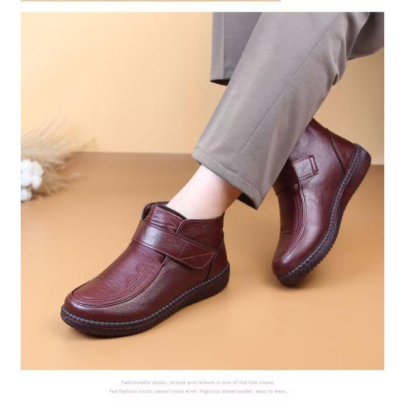 

Хлопковая обувь женская зимняя бархатная обувь для мамы из ткани средней и пожилой возрастной группы удобная утолщенная теплая водонепроницаемая обувь для пожилых бабушек 41 бордовый