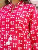 Pink Picnic Ethnic Motif Printed Cotton Top