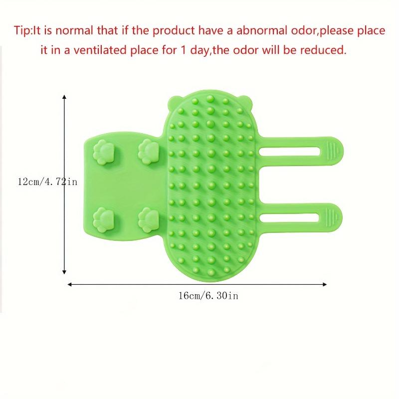 Silicone Cat Grooming Brush Pet Hair Removal Massage Comb Scratching Rubbing Brushes For Cats Kittens