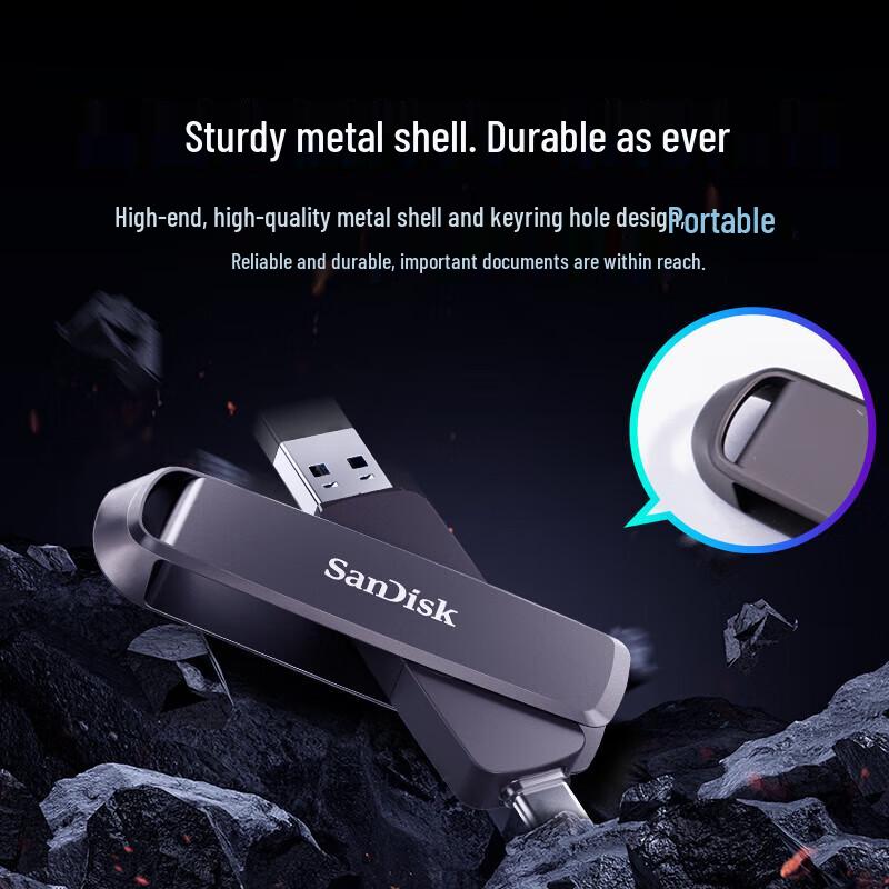 SanDisk 1TB USB 3.2 Type-C Portable SSD