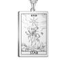 Dawapara The Major Arcana Tarot Cards Vintage Amulet Pendant for Necklaces Accessories Wholesale Stainless Steel