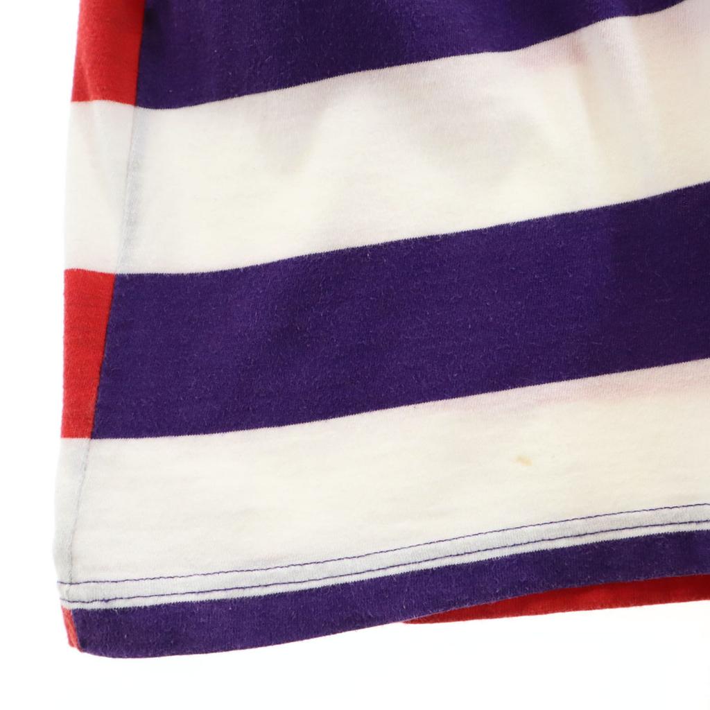 TOMMY HILFIGER Old Peruvian Border Pattern Short sleeve V neck Polo shirt Men's Used