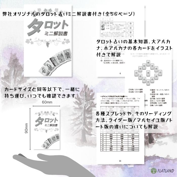 The Nightmare Before Christmas Tarot Deck Manual [English Version] [Tarot Fortune-telling Included]