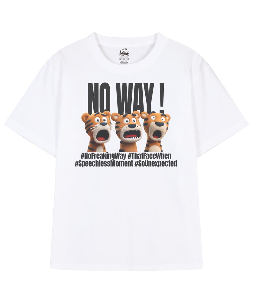 DRIFTOUT No Way Three Tiger Short Sleeve T-Shirt (3 Colors)