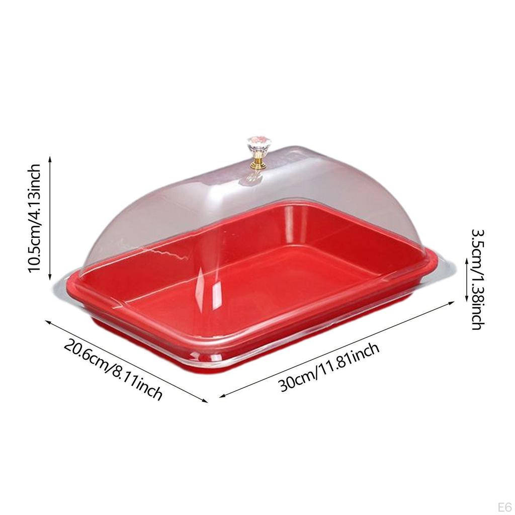Cake Stand Cover Reusable Food Display Serving Dish Lid for Outdoor, Indoor Use Cheese